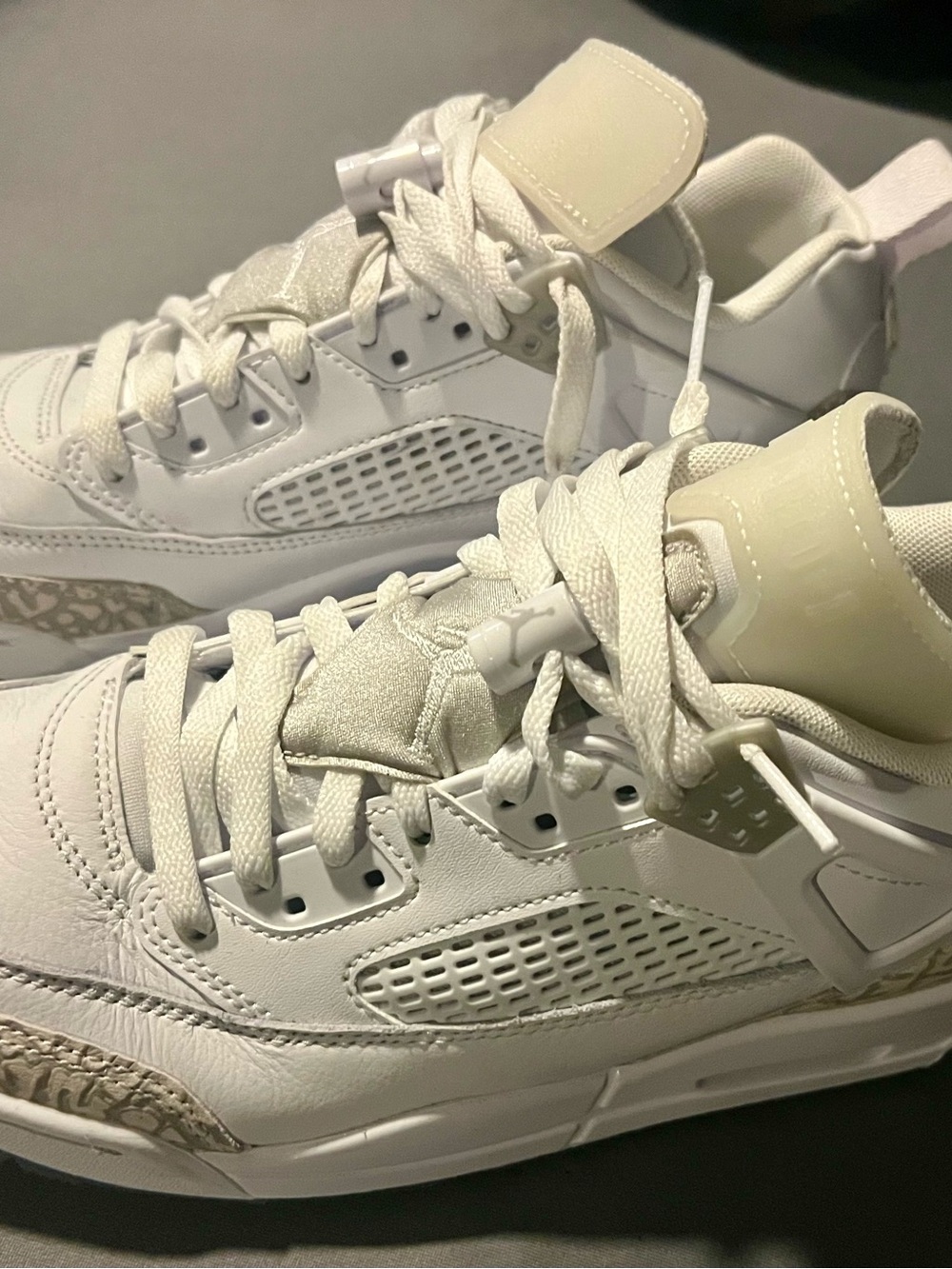 Air Jordan Spizike Low 'White Neutral Grey' - Picture 3 of 5